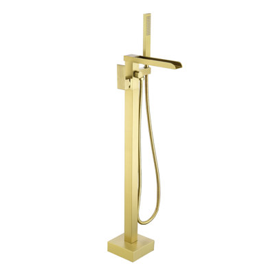 1 Handle Floor Tub Filler with Diverter