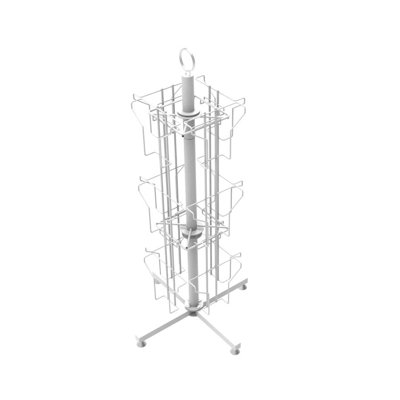 Présentoir à 12 pochettes verticales, support pour carte de vœux, support pour les fêtes de Noël, format de poche avec format de pochettes: l 5 po x H 7 po (l 5,7 po x H 8,7 po) 11702 - Blanc