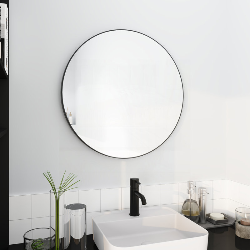 Miroir de salle de bain, 24 po x 24 po, Rond