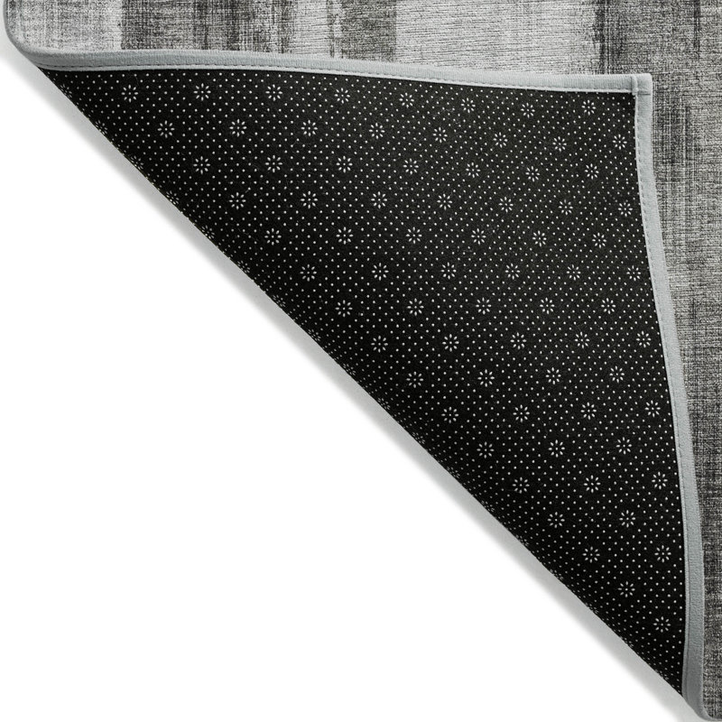 Caseville Washable Abstract Indoor / Outdoor Rug, Rectangle 3' x 5'