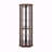 Corner Glass Cabinet Lighted Curio Cabinet Corner Display Case-1466799433