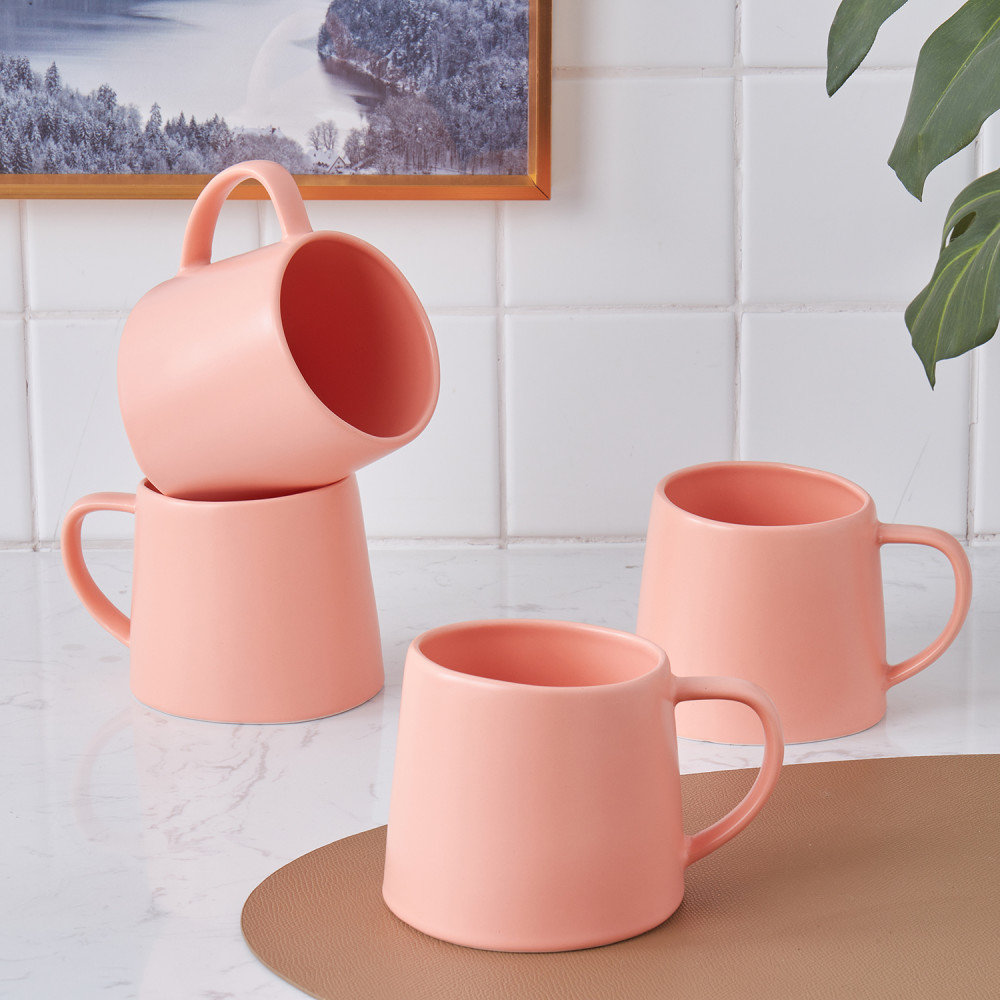 Delilah Porcelain Mug, Peach