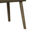 Ensemble de 2 chaises d'appoint rembourrées grises et en chêne gris