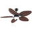50" 5-Tropical Palm Leaf Ceiling Fans With Dimmable Lights And Remote Control-1991211229