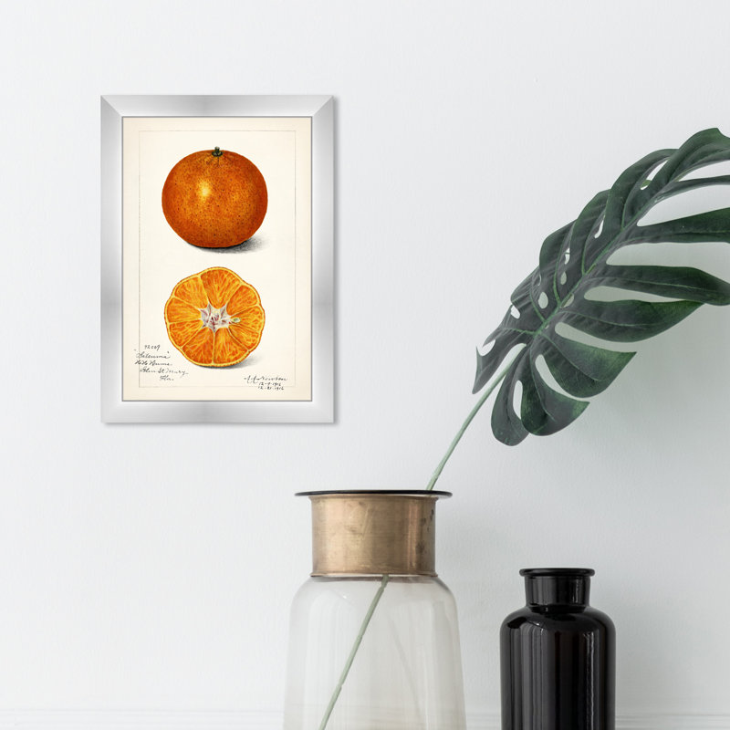 Nature morte par - reproduction de cadre photo, H 17 po x l 12 po, Argent