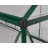 Palram - Canopia Hybrid 6' W X 6' D Greenhouse Walk-In Hobby Polycarbonate Aluminum Frame Greenhouse Kit With Roof Vent - Green-53854492-120147054