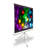White 23.5" x 31.5" Manual Tripod Projector Screen