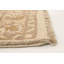 Tapis de couloir en Tapis décoratif laine noué à la main de conception unique noué à la main New Age 2 pi 10 po x 11 pi 10 po de couleur crème et brun
