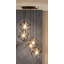 Kesler 5 - Light Black Cluster Pendant