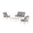 Prairie 4-Piece Deep Seating Set with Loveseat-88752756-131209670