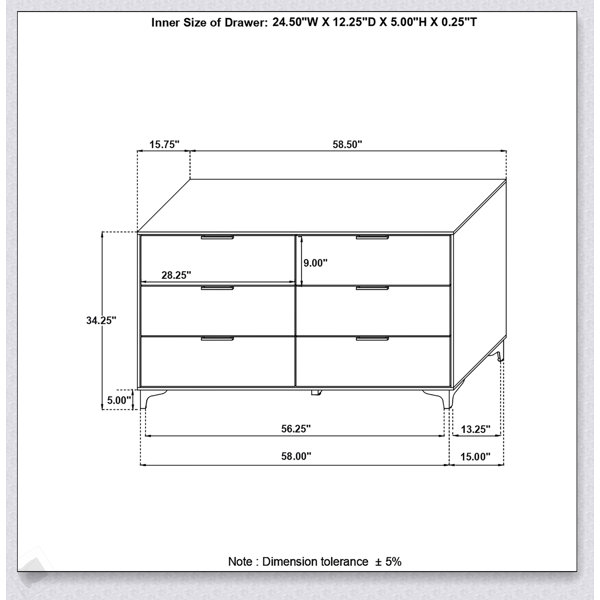 Dimensions du produit