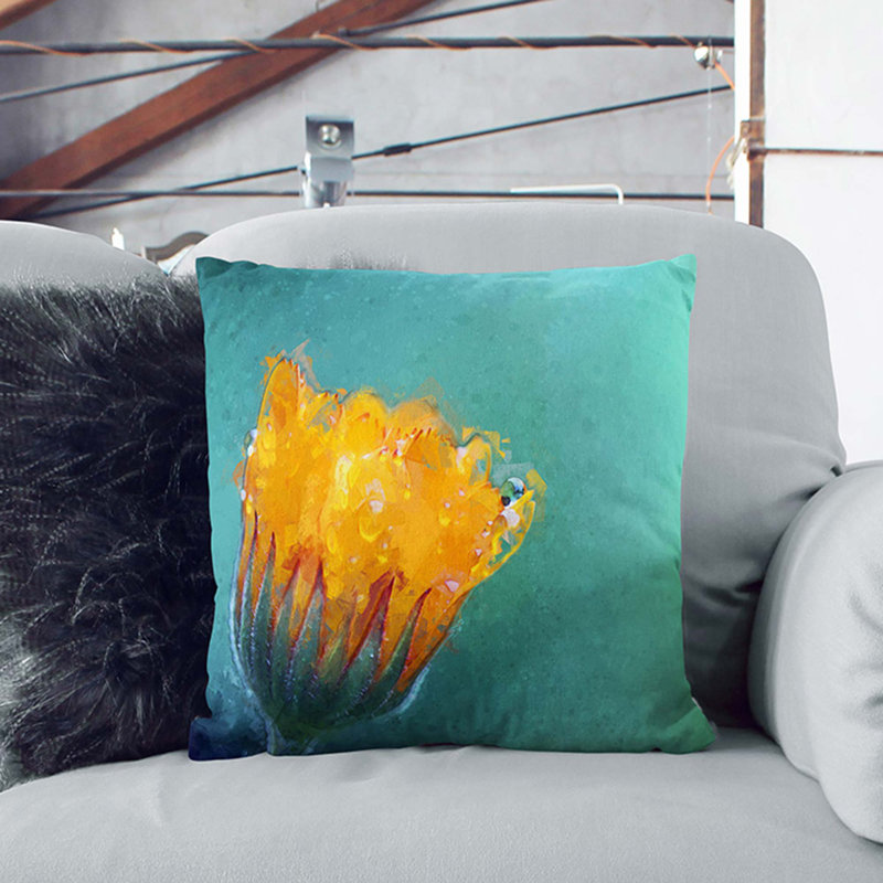 Square Throw Cushion, 55cm H x 55cm W x 20cm D