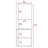 Bathroom Cabinet, Two Interior  Shelves, Two External Shelves, Single Door Cabinet -Black-1073835857