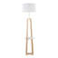Lampe sur pied à tablette contemporaine-1085424303