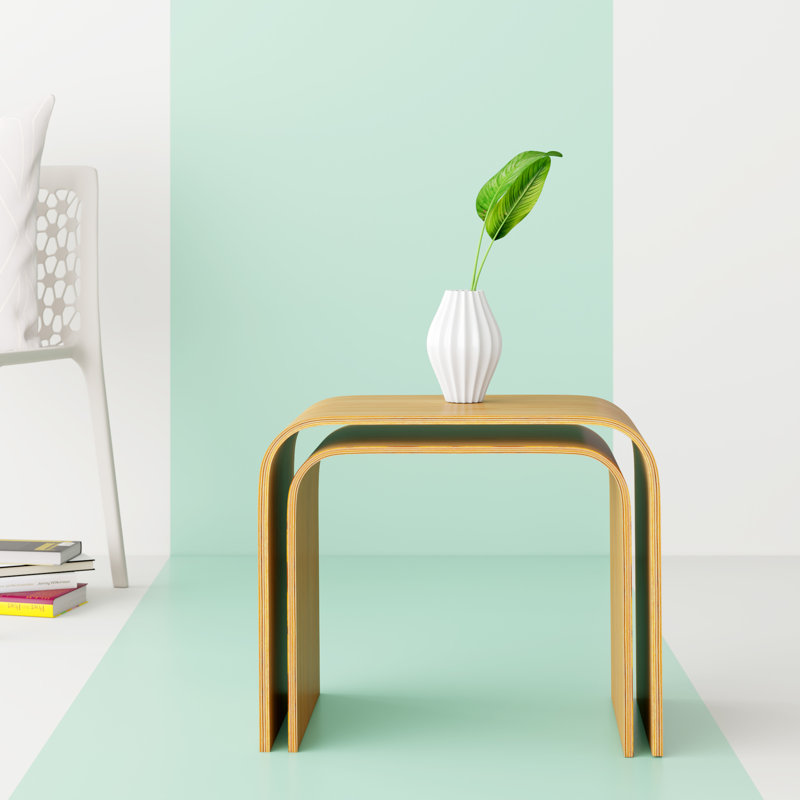Closson Nesting Tables, Oak