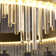 Dimmable LED Drum Chandelier