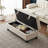 Brierre Polyester Blend Upholstered Storage Bench-1963817857