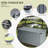 Primestok 71.5'' W Water Resistant Metal Lockable Deck Box With Lock In Dark Gray