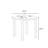 White&Walnut Round Sintered Stone Dining table-1878616015