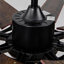 Ventilateur de plafond 72 pales 72 "avec télécommande et lumière DEL