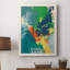 Impression sur toile, "Tropical graphiques II"-88391764-88391763