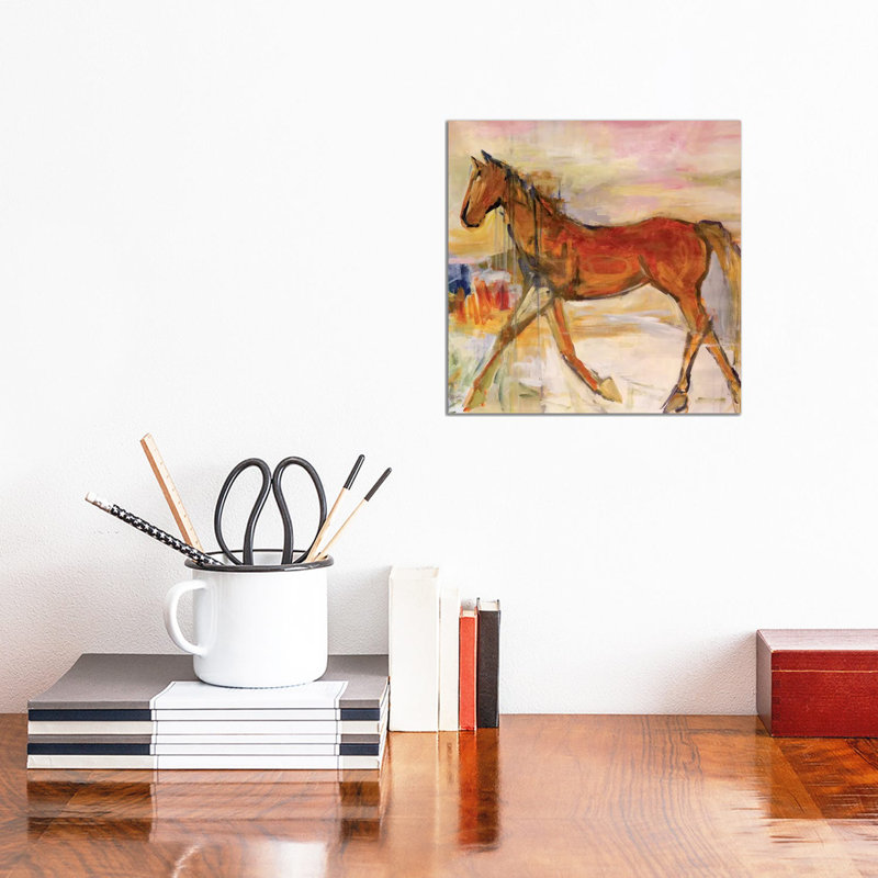 On the Go 1 Piece Wrapped Canvas Painting, 30.48 cm H x 30.48 cm W