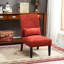 Fauteuil d'appoint sans accoudoirs avec coussin Pisano-107962791