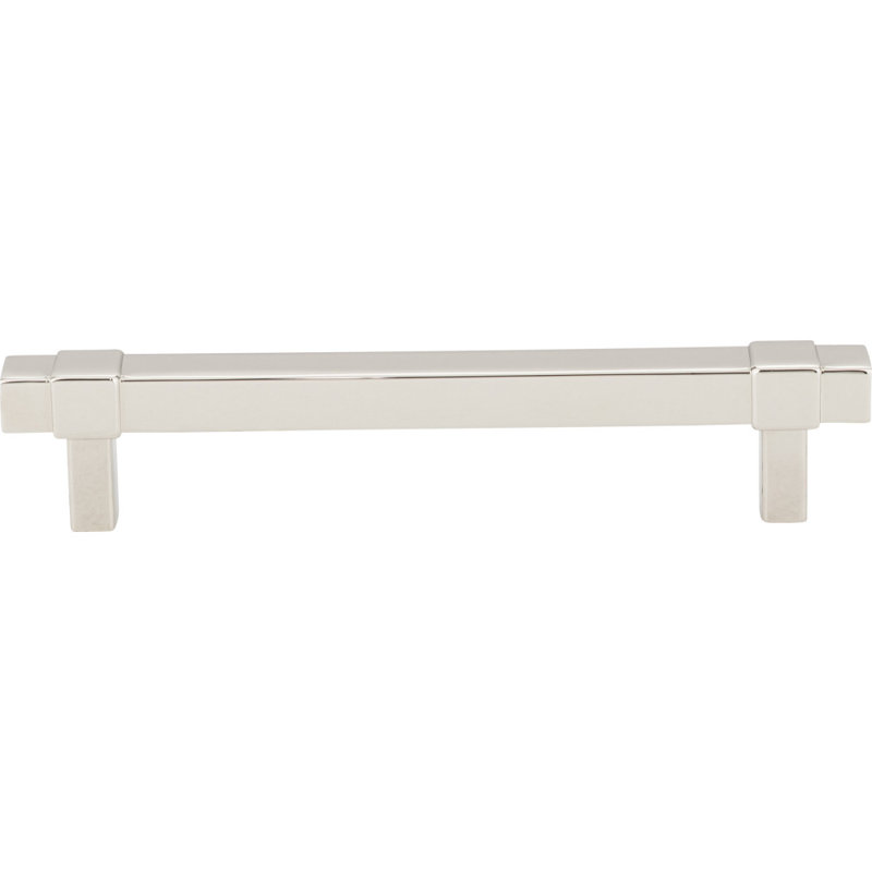 Zane Bar Pull, 8 13/16", Polished Nickel