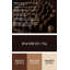 Desserts, truffes au chocolat, art mural en métal noir-906233273