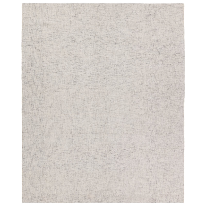 Area Rug in Cream/Light Gray, Rectangle 4' x 6'