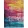 Machine Washable Indoor/Outdoor Claudian ACN1477 Merlot Rug