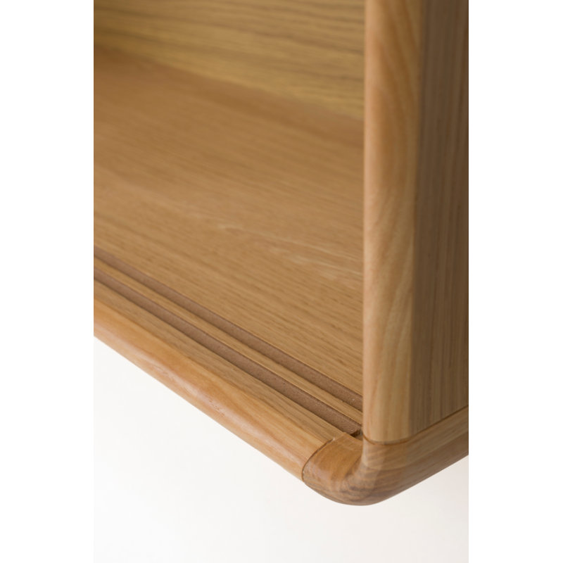 Bookcase Solid Wood Bookcase, Natural