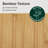 14'' Solid Wood Bamboo Platform Bed Frame with Wavy Headboard, Metal Slats, No Box Spring Needed-126376343-108620994