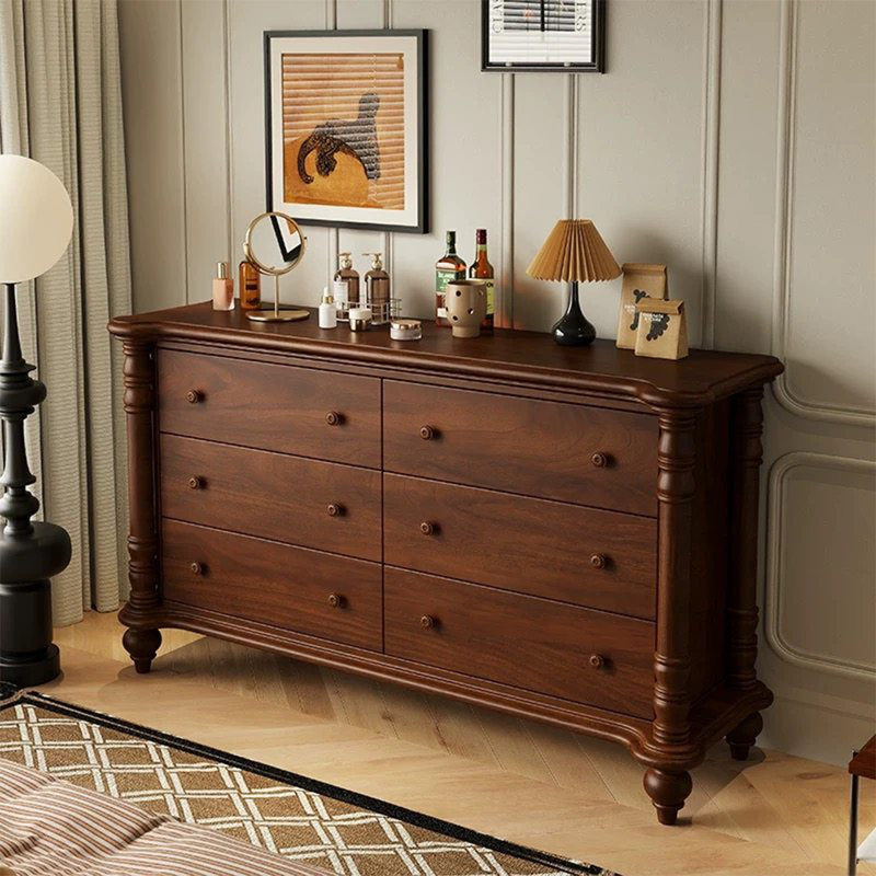 Commode d'appoint Mid-Century, H 33,5 po x l 47,2 po x P 15,7 po