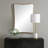 Contoured Iron Wall Mirror