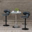Misk 2-Piece 360-Swivel Adjustable Height Stool With Back & Footrest Kitchen Living Room Furniture-500314062