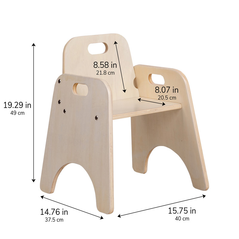 Chaise pour tout-petit H 11 po - RTA