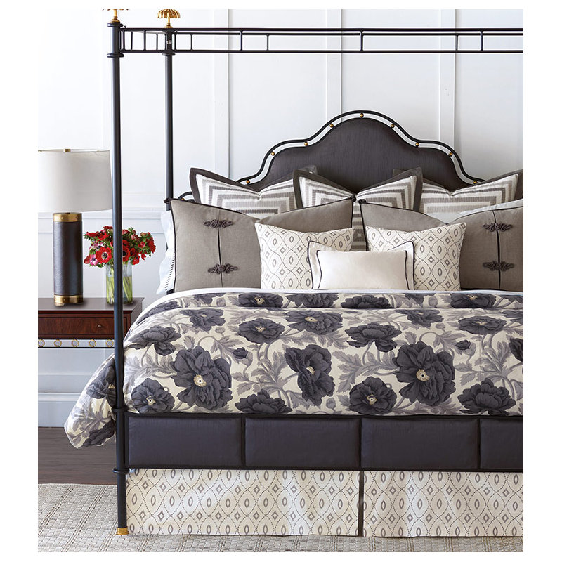 Midnight Poppy Comforter