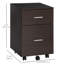 Classeur vertical mobile 2 tiroirs Kamarius