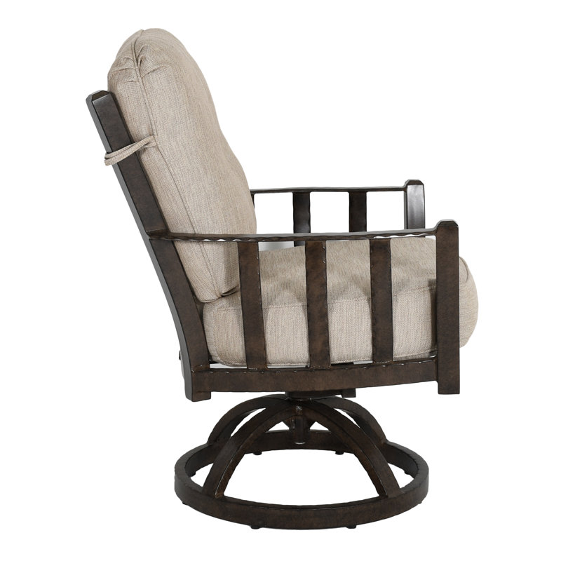 Santa Fe Cushioned Swivel Rocker