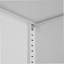 Armoire de rangement, classeur à 2 portes avec serrure, 4 tablettes réglables pour le bureau et la maison-124437295