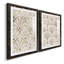 «Deco Patterning I», ensemble de 2 impressions encadrées-1057380154-1057380153