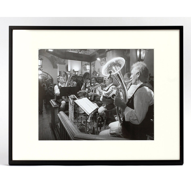 Metal Picture Frame, 16" x 20", Noir