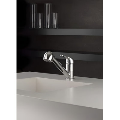 Piralla Creta Pull Out Kitchen Faucet