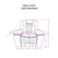Fauteuil inclinable électrique gris avec DEL
