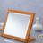 Modern Polyresin Adjustable Make-Up Mirror