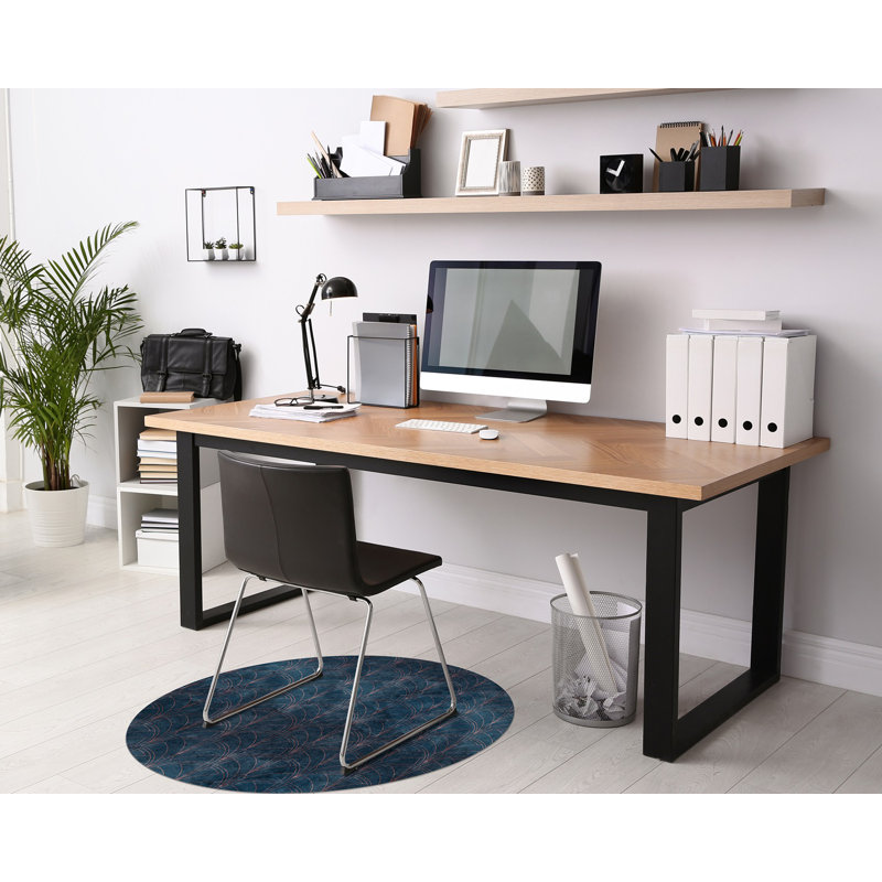 Donohoo Hard Floor Straight Round Chair Mat