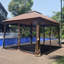 Pavillon de jardin en acier-129747523-129747525