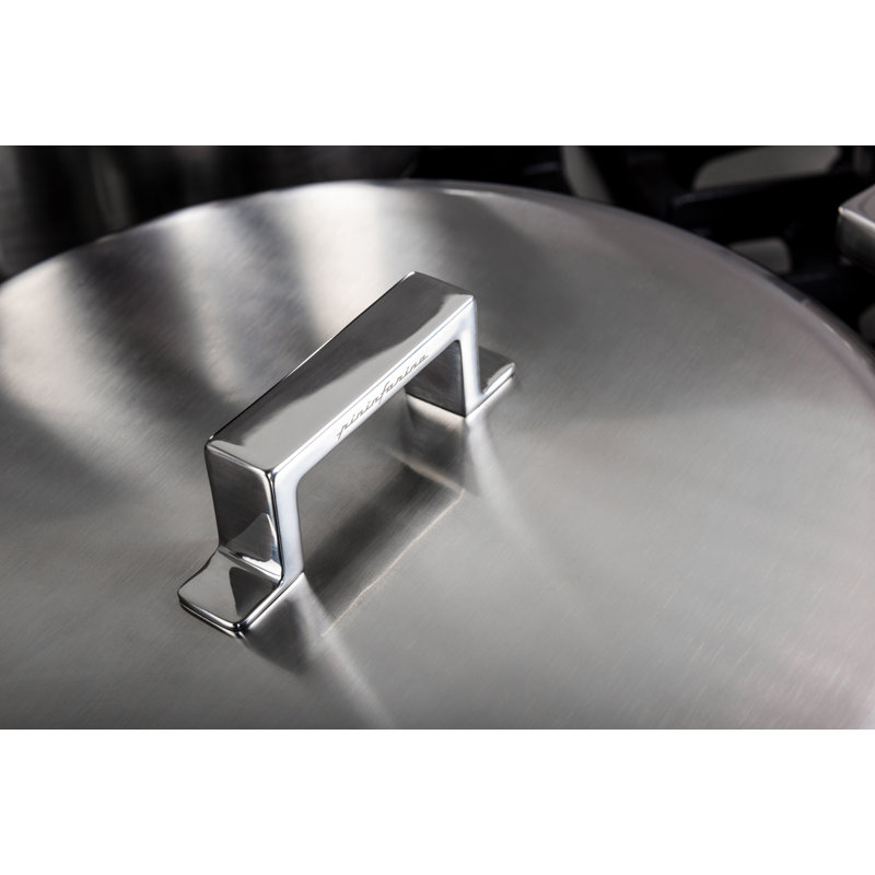 Mepra Lid Stile Stainless Steel, 6.3" W