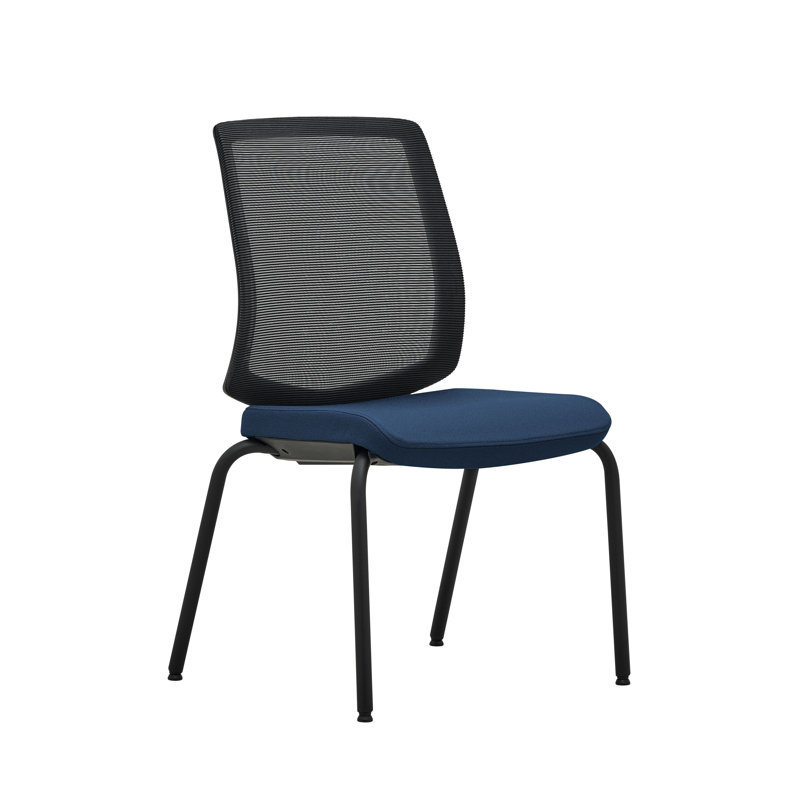 Malve Foam Padding Office Chair, Navy